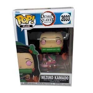 Funko Pop Plus Nezuko Kamado #2033 Demon Slayer Vinyl Figure Boxed Anime